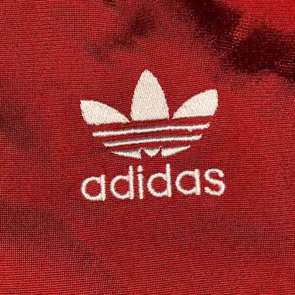 2006 Adidas Classic Red 3 Stripe Run DMC Zip Front Track Jacket Mens XL EUC - Picture 4 of 13